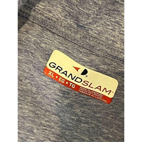 Grand Slam heathered bye polo shirt - XL - 🙂3/$15 - Picture 5 of 8